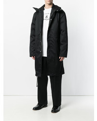 Parka noire Raf Simons