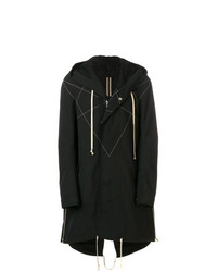 Parka noire Rick Owens DRKSHDW