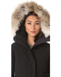 Parka noire Canada Goose