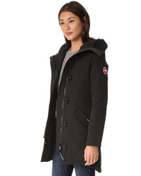 Parka noire Canada Goose