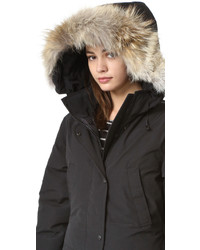 Parka noire Canada Goose