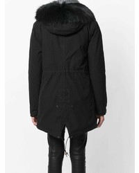 Parka noire Mr & Mrs Italy