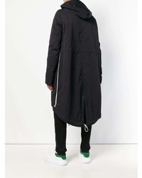 Parka noire Rick Owens DRKSHDW