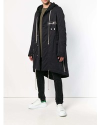 Parka noire Rick Owens DRKSHDW