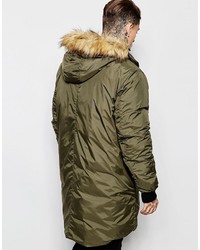 Parka olive Asos