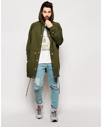 Parka olive Asos