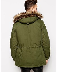 Parka olive Asos