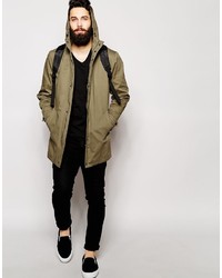 Parka olive Asos