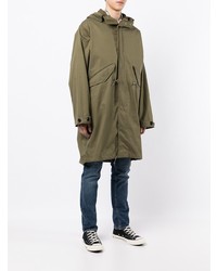 Parka olive Nudie Jeans