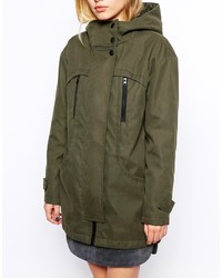 Parka olive Asos