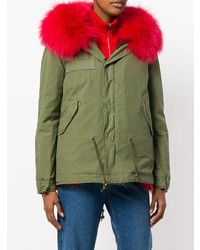 Parka olive Mr & Mrs Italy