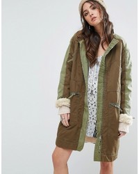 Parka olive Free People