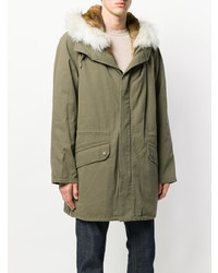 Parka olive Yves Salomon