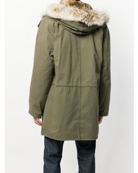 Parka olive Yves Salomon