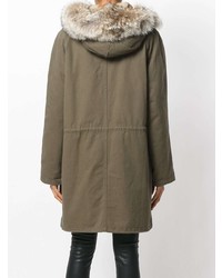 Parka olive Yves Salomon Army