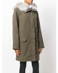 Parka olive Yves Salomon Army