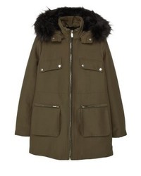 Parka olive Mango