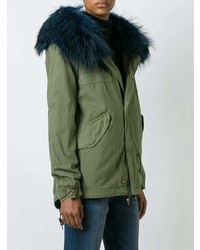 Parka olive Mr & Mrs Italy