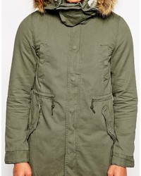 Parka olive