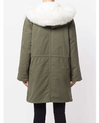 Parka olive Yves Salomon Army