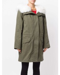 Parka olive Yves Salomon Army