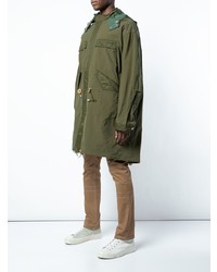 Parka olive Julien David