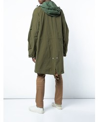 Parka olive Julien David