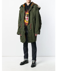 Parka olive Gucci