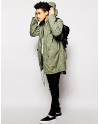 Parka olive Cheap Monday