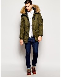 Parka olive Spiewak