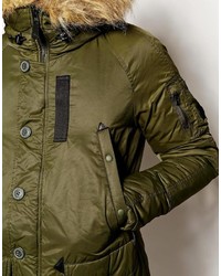 Parka olive Spiewak