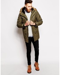 Parka olive Schott