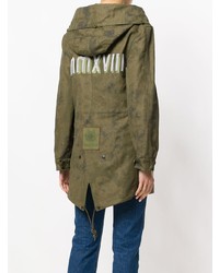 Parka olive Mr & Mrs Italy