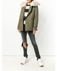 Parka olive Yves Salomon Army