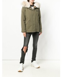 Parka olive Yves Salomon Army