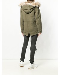 Parka olive Yves Salomon Army