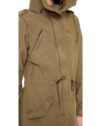 Parka olive Maison Scotch