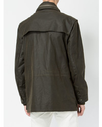 Parka olive Saint Laurent