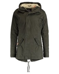 Parka olive Superdry