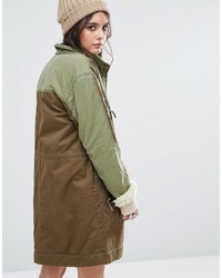 Parka olive Free People