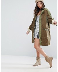 Parka olive Free People