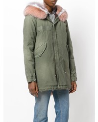 Parka olive Mr & Mrs Italy