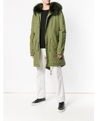 Parka olive Mr & Mrs Italy