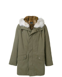 Parka olive Yves Salomon