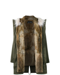 Parka olive Yves Salomon