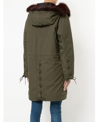 Parka olive Yves Salomon Army