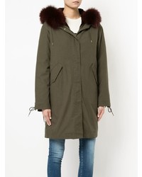 Parka olive Yves Salomon Army