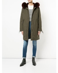 Parka olive Yves Salomon Army