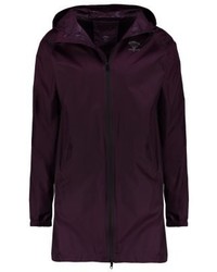 Parka pourpre foncé Packmack