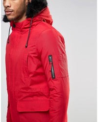 Parka rouge Bellfield